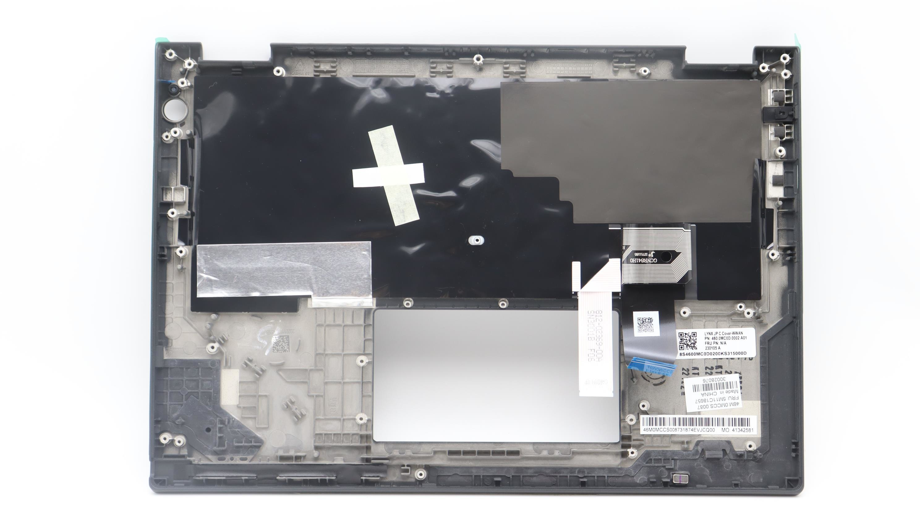 Lenovo Cover Upper w/ W-Wan w/ Keyboard GER LTN (5M11C18641)