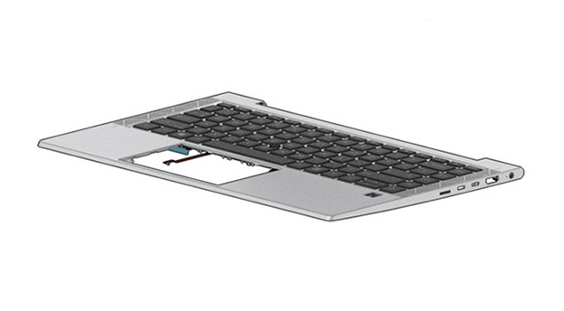 HP Top Cover W/Keyboard DPM (M52490-031)