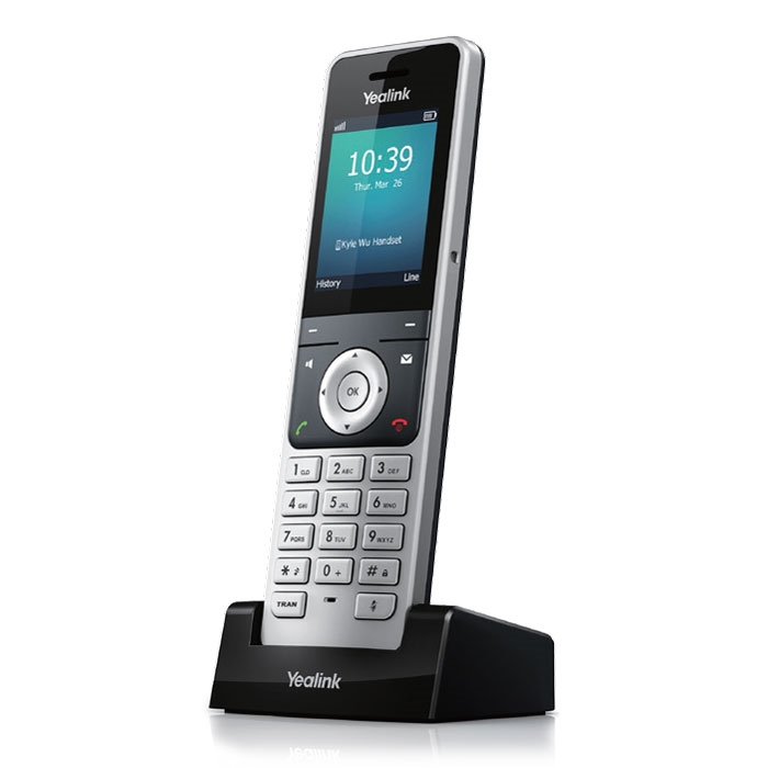 Yealink W56H DECT-Telefon-Mobilteil Anrufer-Identifikation Schwarz (SIP-W56H)