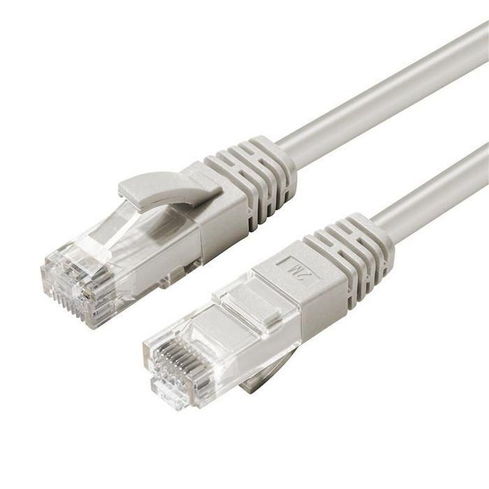 MicroConnect - Netzwerkkabel - RJ-45 (M) zu RJ-45 (M) - 20 m - UTP - CAT 5e - geschirmt, verseilt - Grau
