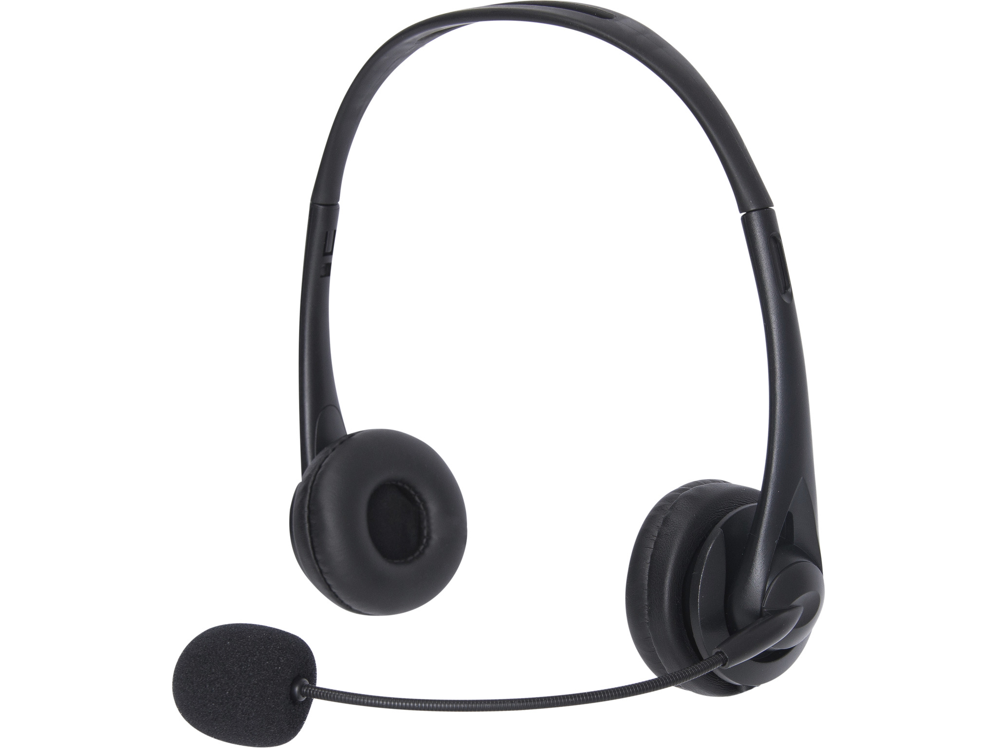 Sandberg USB Office Headset - Kopfhörer - Kopfband - Büro/Callcenter - Schwarz - Binaural - Knopf (126-12)