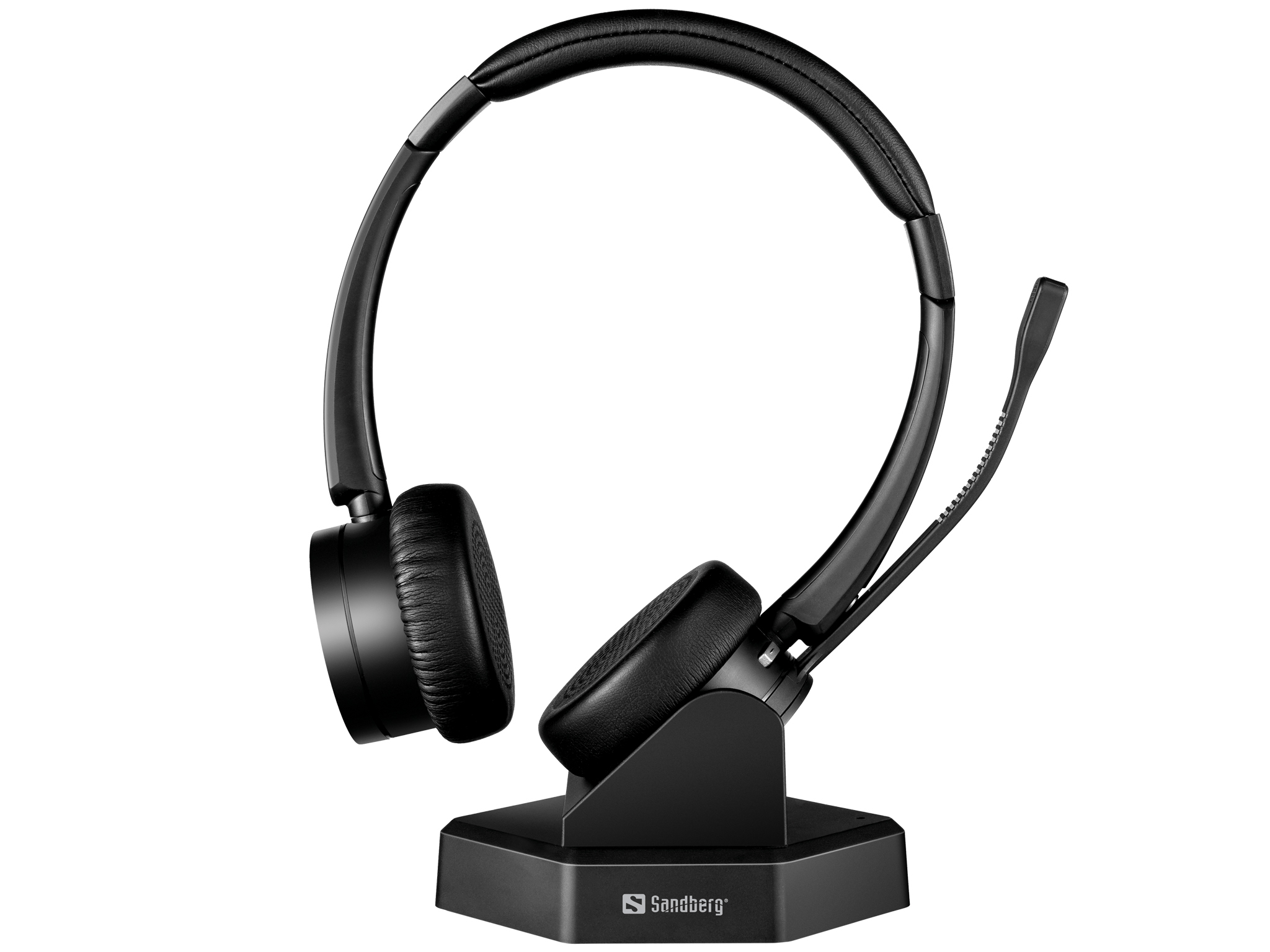 Sandberg Bluetooth Office Headset Pro+ - Headset - On-Ear - Bluetooth - kabellos (126-18)