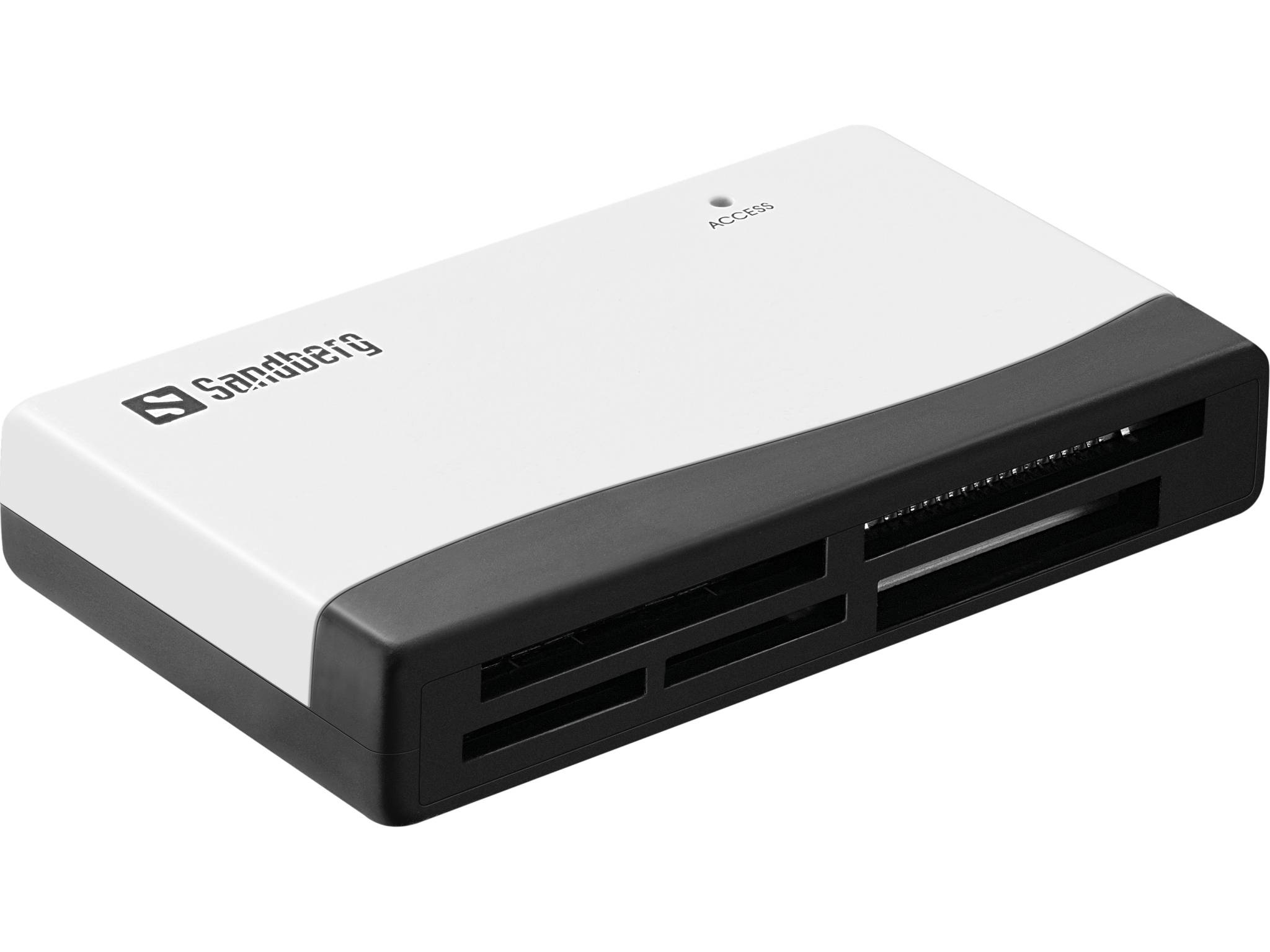 Sandberg Multi Card Reader - Kartenleser (MS, MMC, SD, xD, CF, TransFlash, microSD, SDHC, MS Micro) - USB 2.0