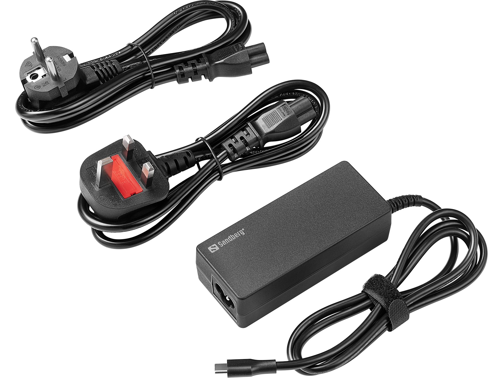 Sandberg USB-C AC Charger PD65W EU+UK (135-83)