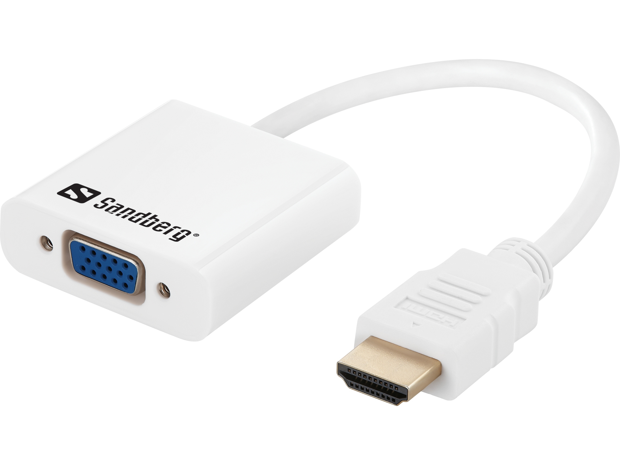 Sandberg HDMI to VGA+Audio Converter - Videokonverter - HDMI - VGA (508-77)