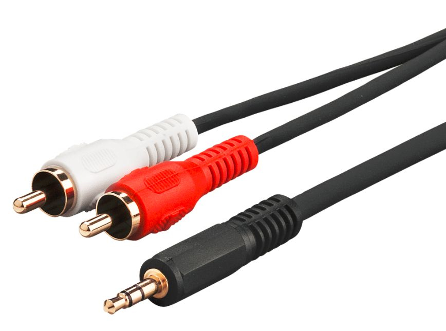 MicroConnect - Audiokabel - RCA (M) bis Stereo Mini-Klinkenstecker (M) - 15 m