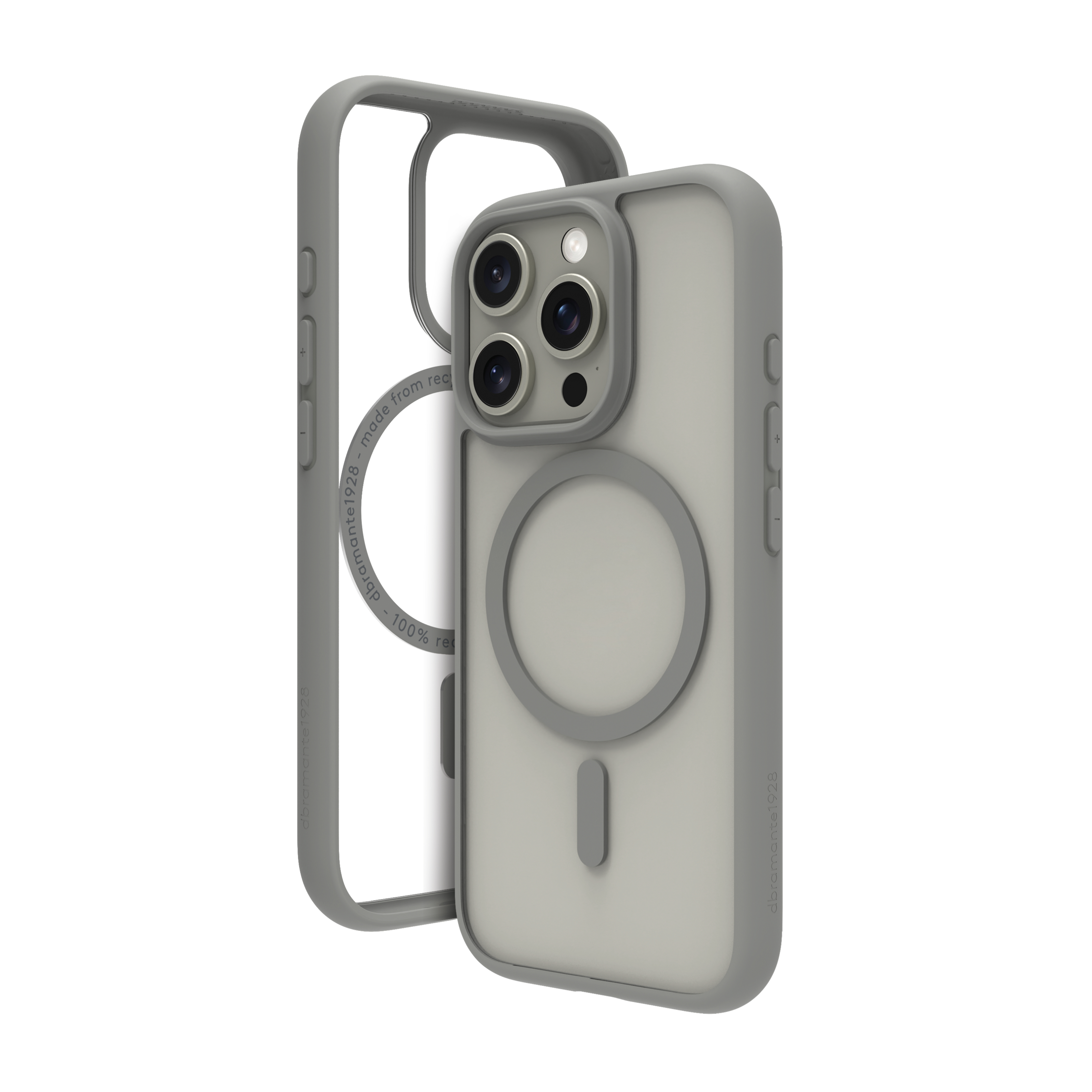 dbramante1928 Grenen MagSafe Handyhülle für Apple iPhone 16 Pro titanium