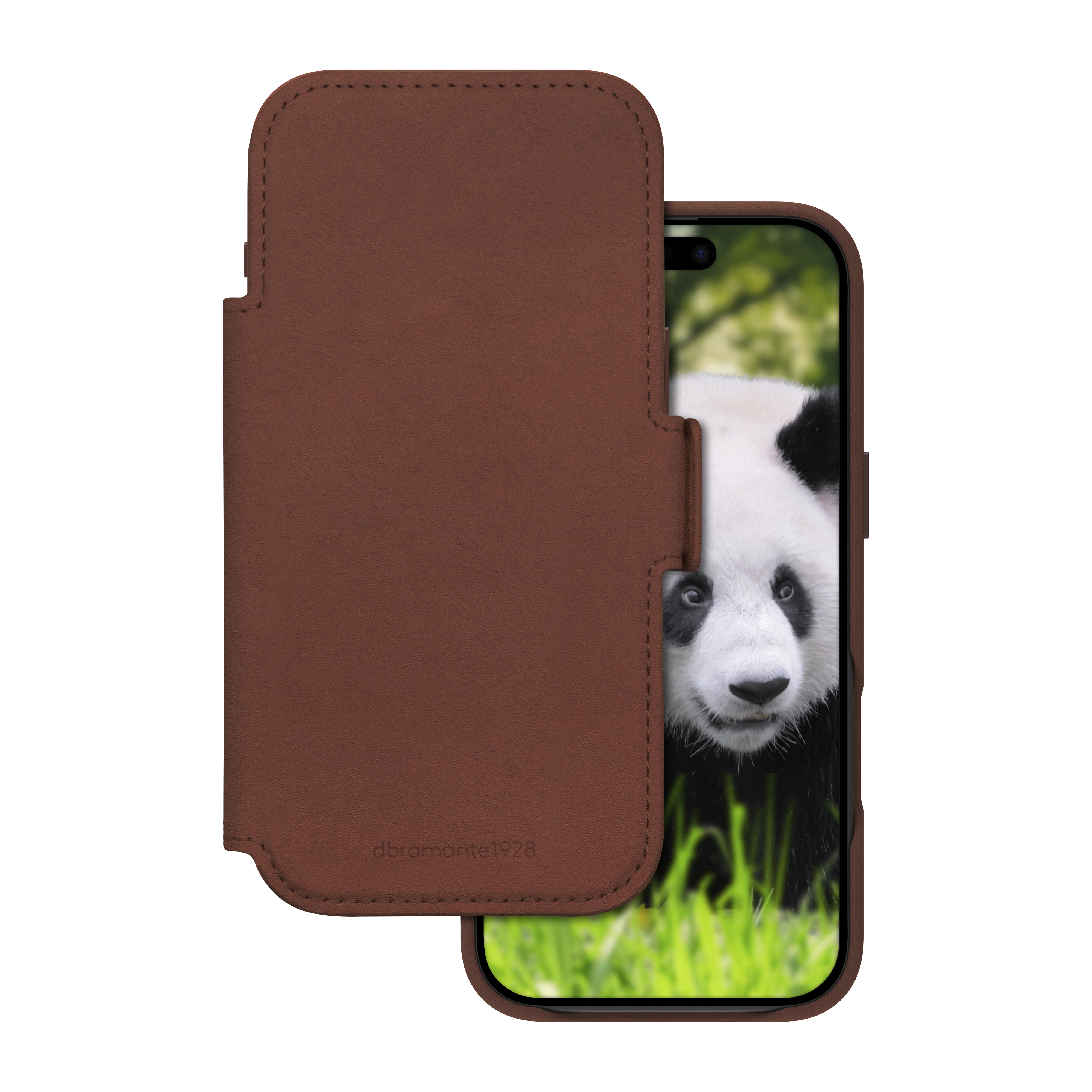 Lynge MagSafe Schutz-/Design-Cover für iPhone Air dark tan