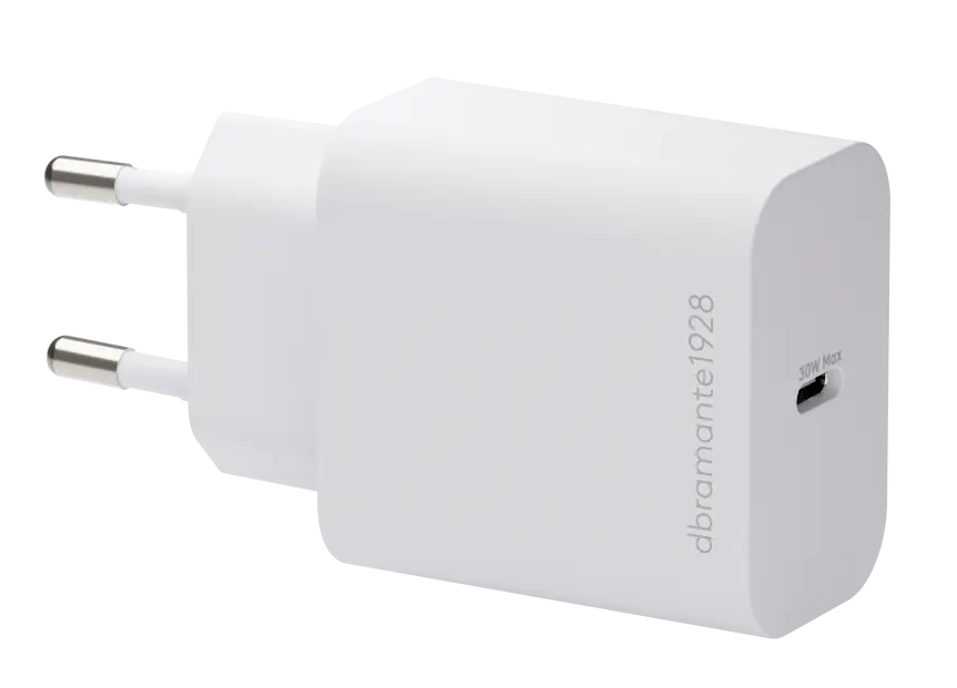 dbramante1928 - USB-C 30W Wandladegerät Weiß