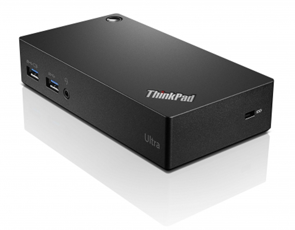 Lenovo ThinkPad USB3.0 Ultra Dock - Dockingstation - USB - HDMI - GigE - 45 Watt - Italien (40A80045IT)
