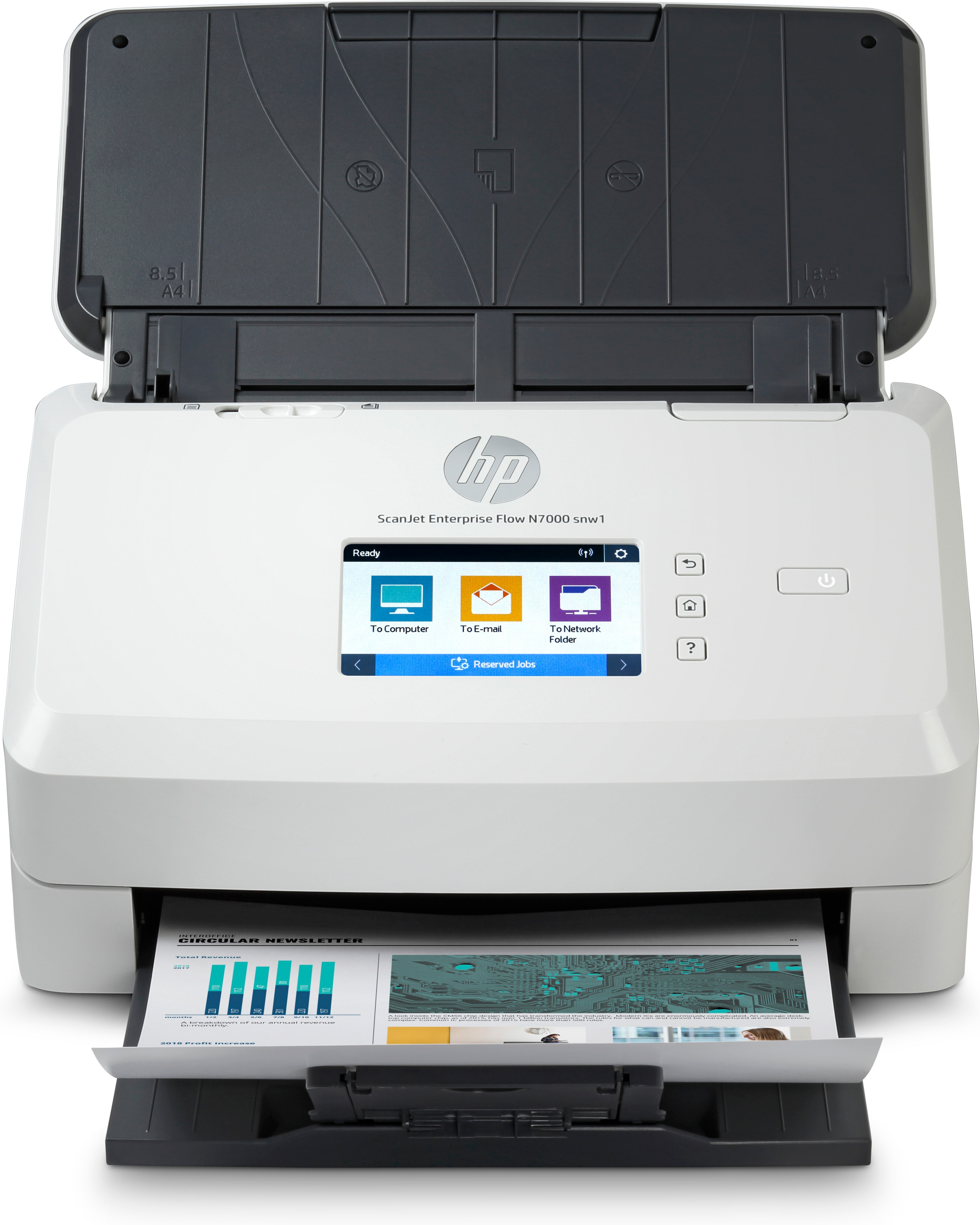 HP Scanjet Enterprise Flow N7000 Dpi A4 White (6FW10A)