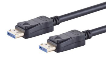 MicroConnect 8K DisplayPort 2.0 Cable 3m Black - Kabel - Digital/Display/Video (MC-DP-8K-300V2.0B)