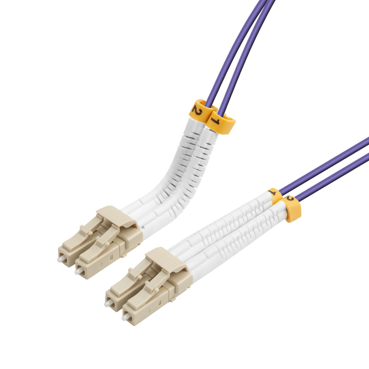 Lanview Bendable LC-LC Multimode fibre cable duplex 1m OM4 - Kabel - Multimode-Faser (LVO231810-FLEX)