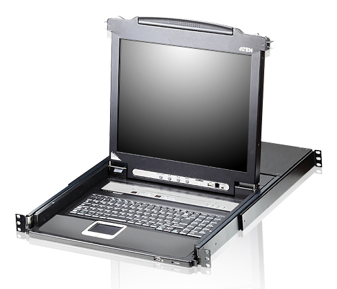 Aten 8 Port 17 LCD KVMP Switch (CL5708M-FR)
