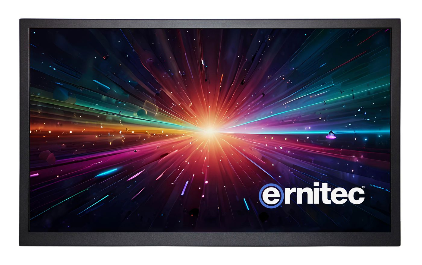 Ernitec 10 Surveillance monitor for 2.0, 1 x VGA, 1 x BNC out, 2 x BNC IN, 1 x USB x Speakers - Water and Vandal (0070-24110-WATERPROOF)