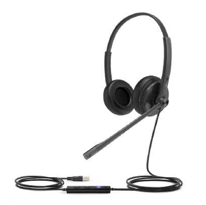 Yealink Uh34 Lite Headset Wired Black (UH34 LITE DUAL UC)