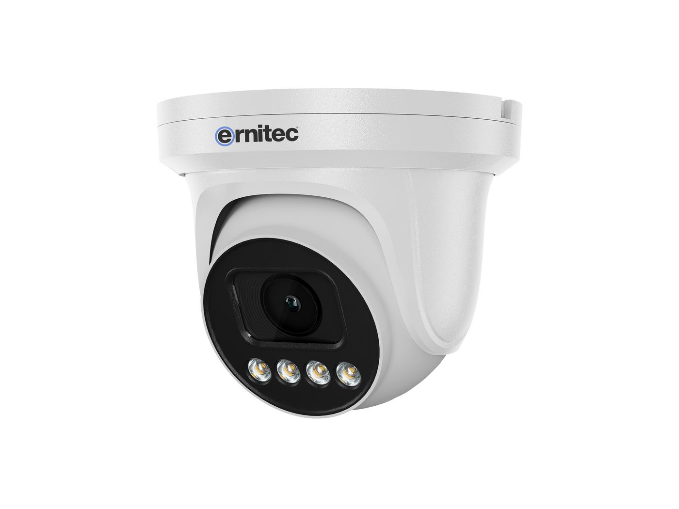 Ernitec Wolf Pro 5MP Turret Camera Lens & IR 40m, PoE, IP66 - NDAA (0070-08113-V2)