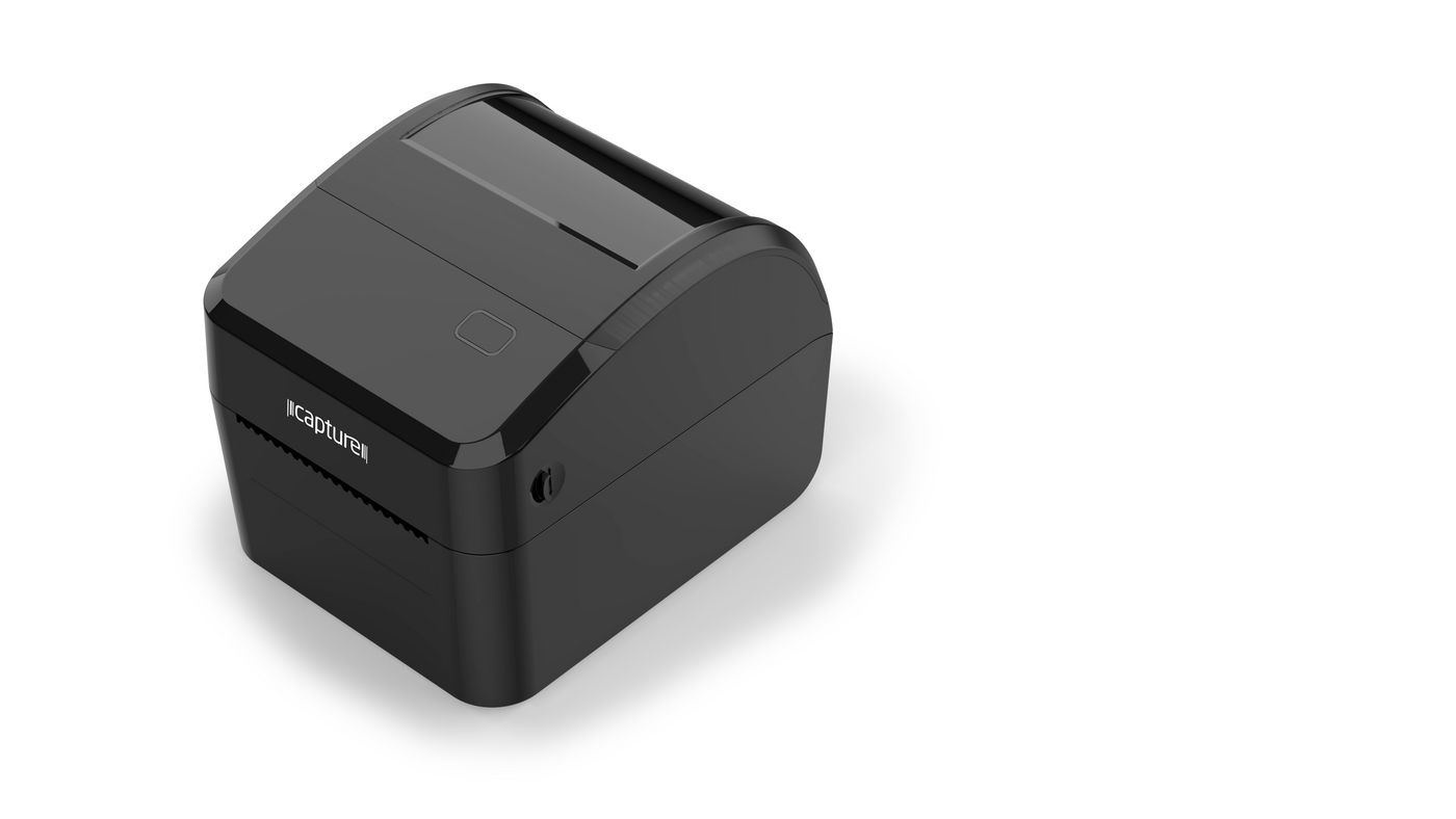 Capture CA-RP420 Direct Thermal Etikettendrucker 203 dpi USB Serial Ethernet Schwarz