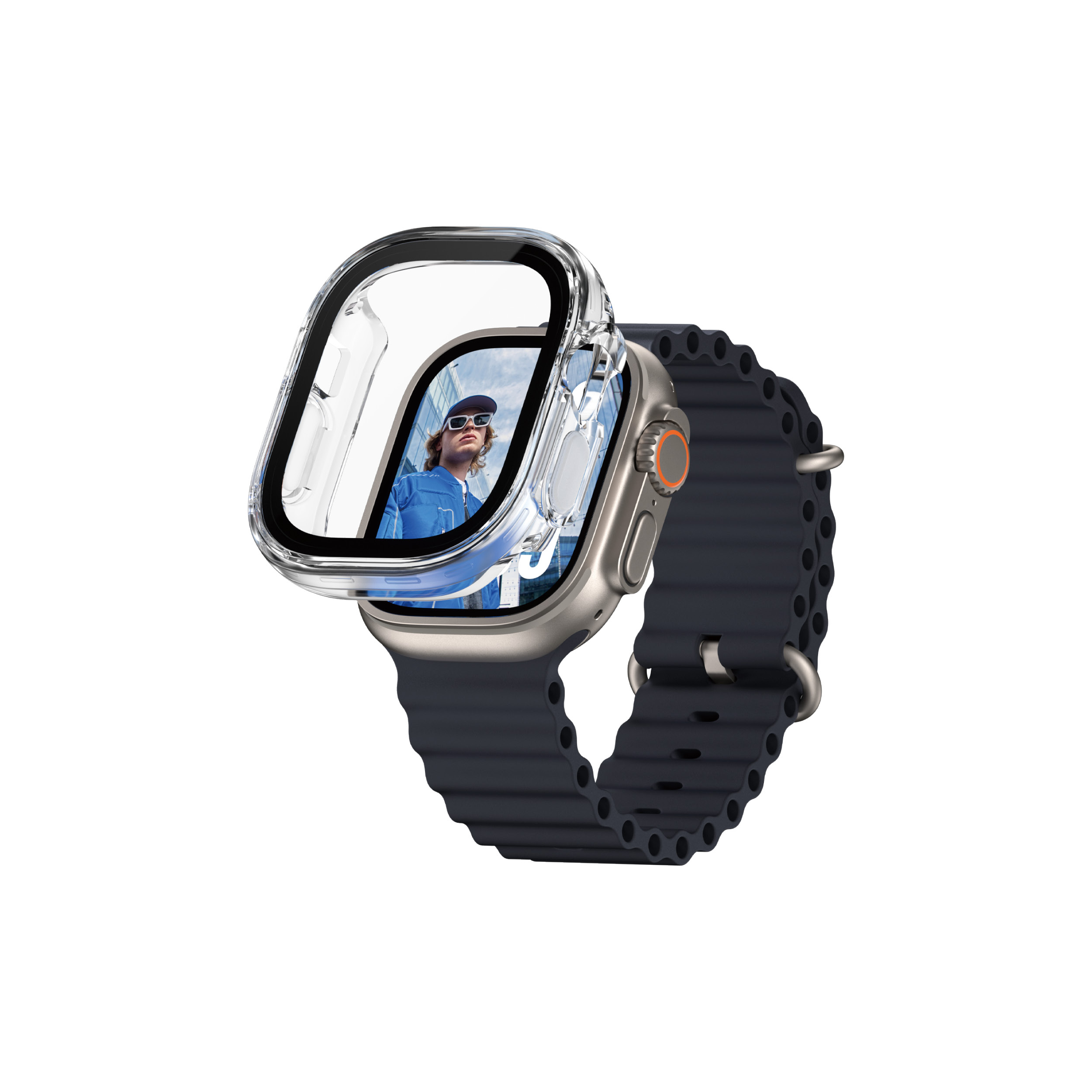 PanzerGlass PanzerGlass Snappie Full Body Clear Apple Watch Ultra 2