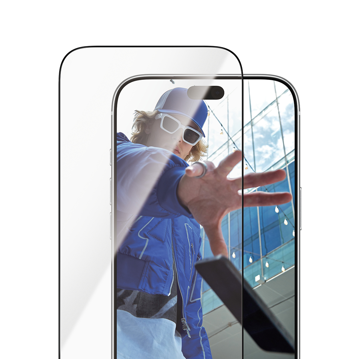 PanzerGlass Displays. iP 17/18 pro Max Ultra Wide FastFit Box (PG36232)