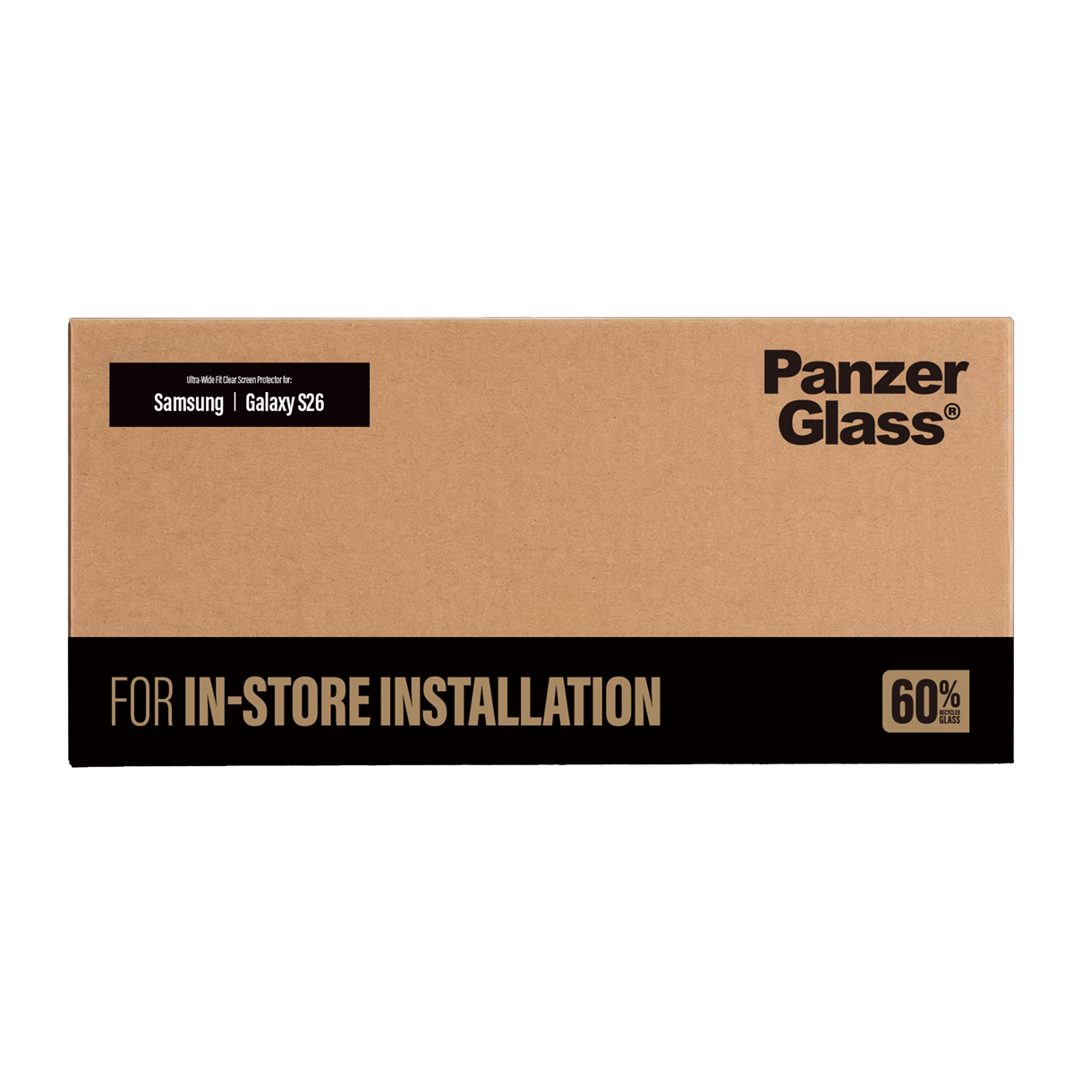 PanzerGlass Screen Protector Samsung Galaxy S26 - Ultra-Wide Fit for Fastfit installation machine (PG86599)