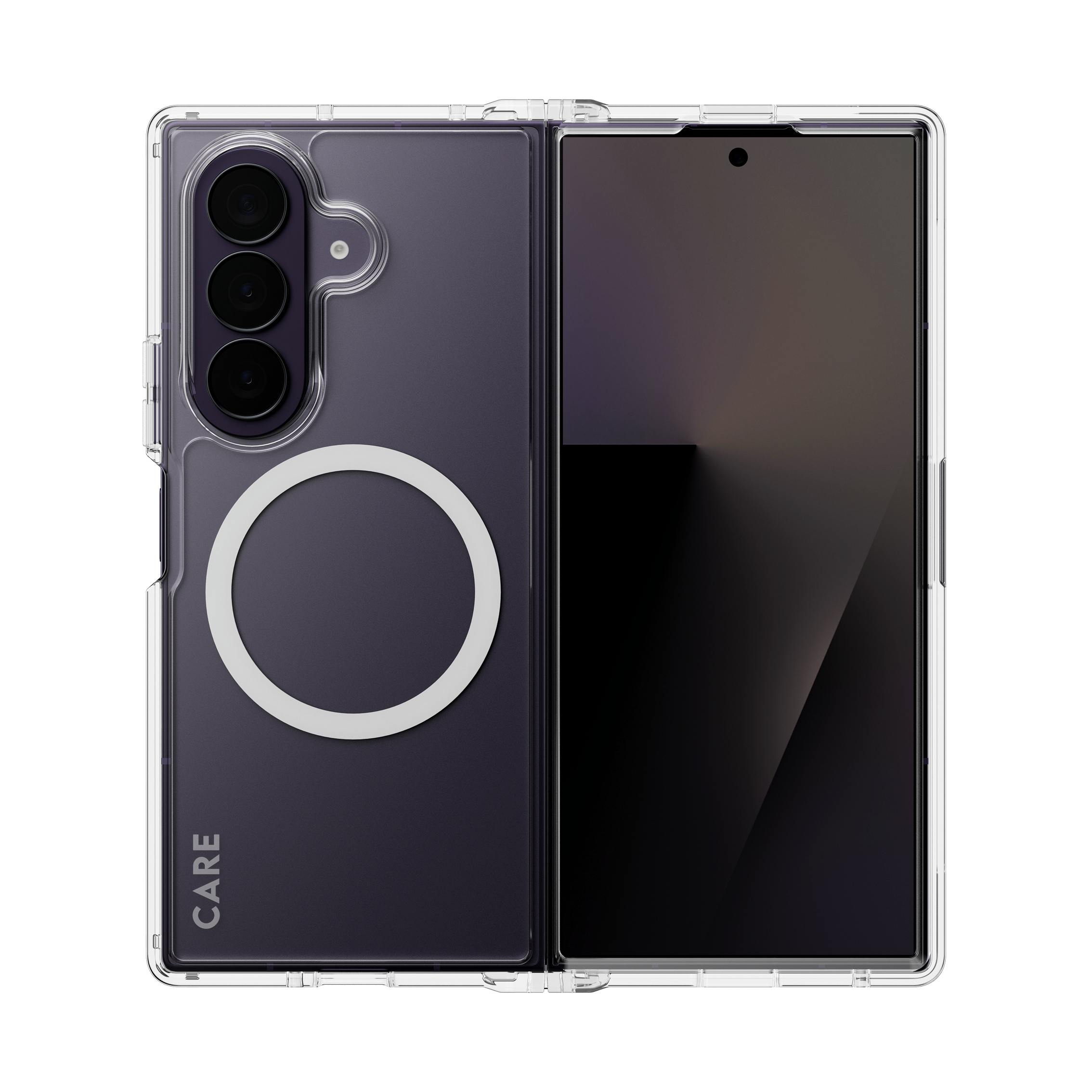PanzerGlass CARE Urban Case Clear w. White Qi Galaxy Z Fold8 Ultra/Z F