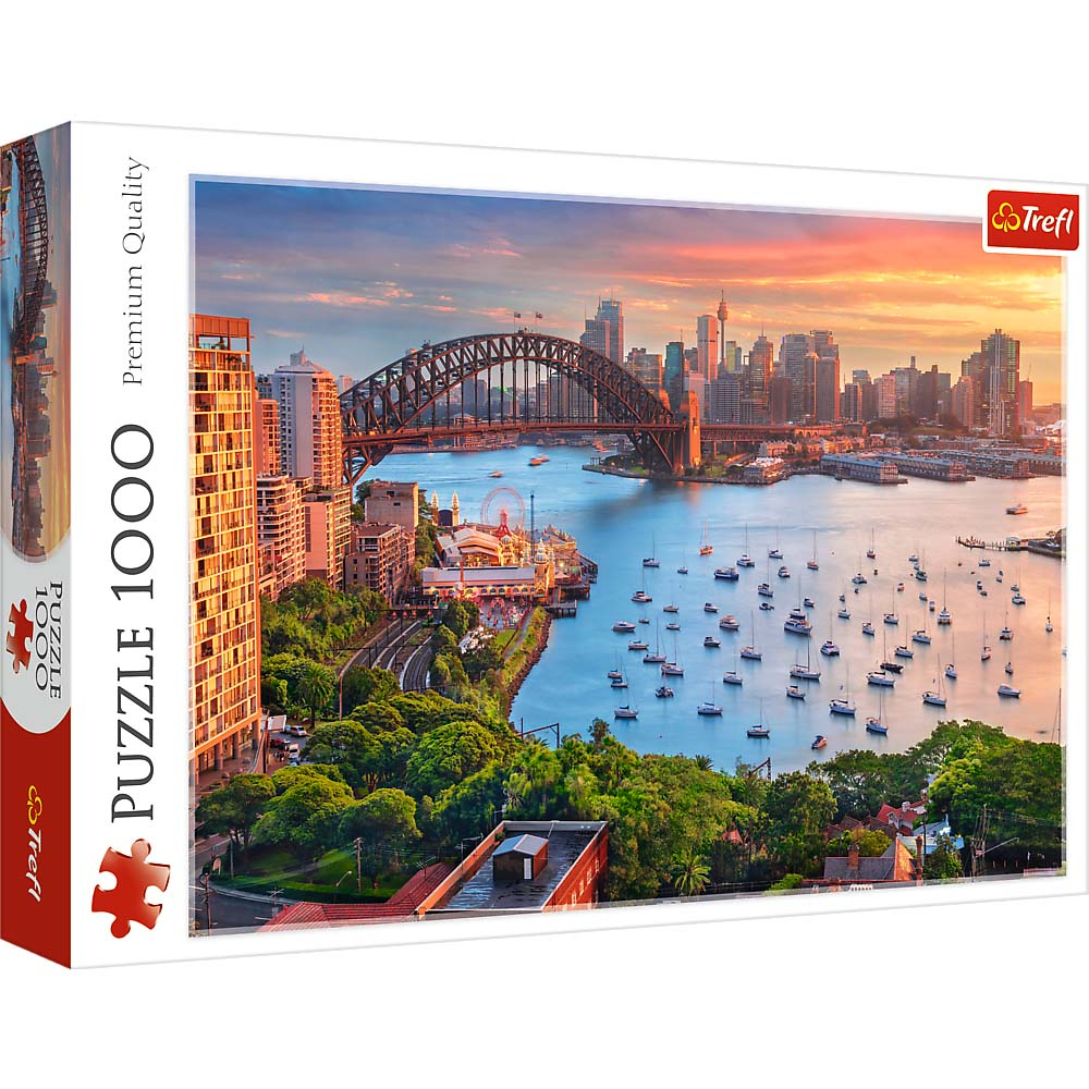 Trefl Sydney, Australien 1000 Teile Puzzle Trefl-10743