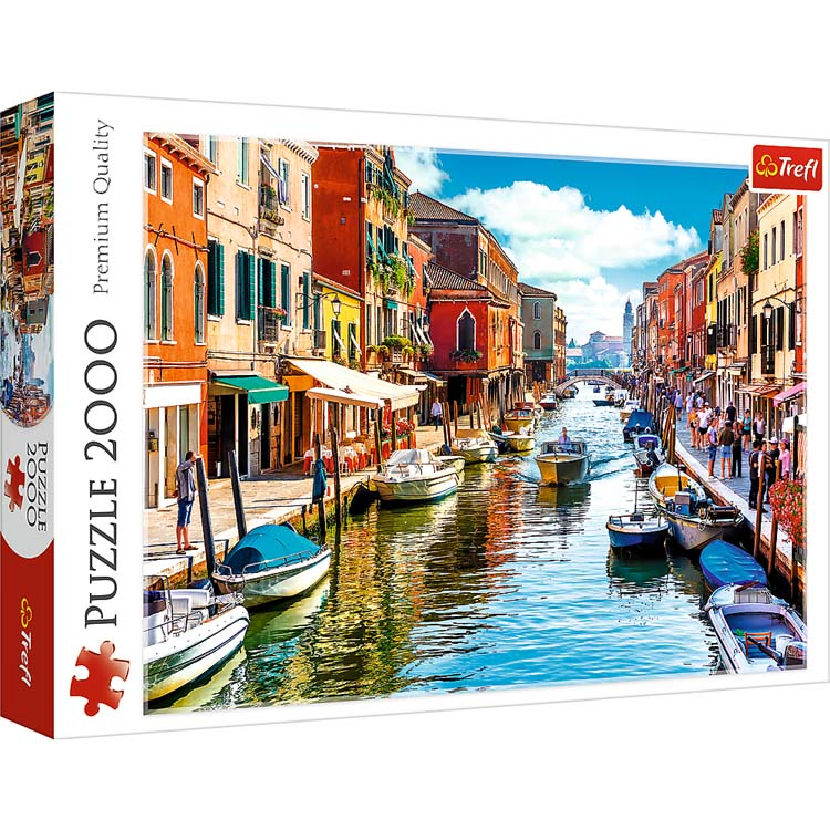 Trefl Murano Island, Venice 2000 Teile Puzzle Trefl-27110