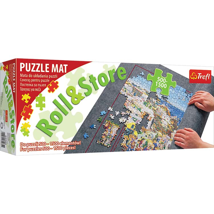 Trefl Puzzle Matte/Rolle - bis zu 1500 Teile Filz Klettverschluss