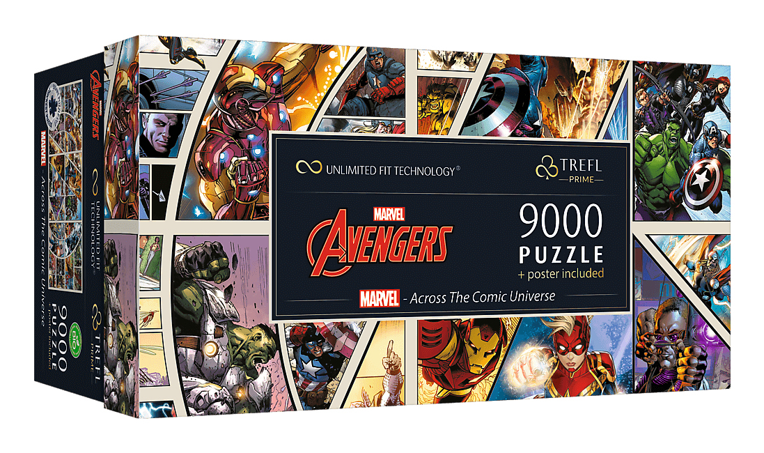 Trefl Marvel - Das Comic-Universum 9000 Teile Puzzle Trefl-81022