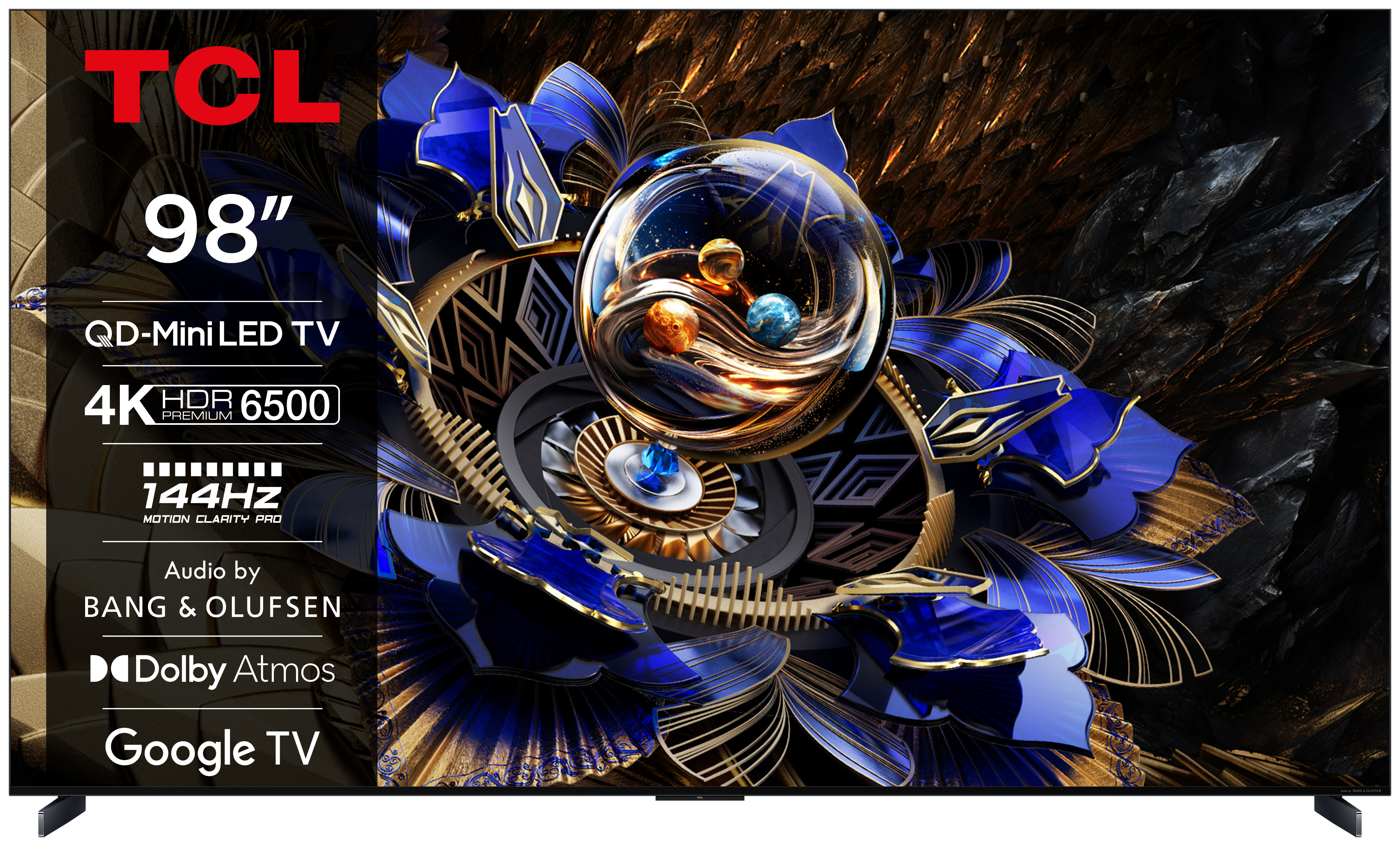 98X11K 248 cm (98") QD-Mini LED TV brushed titanium