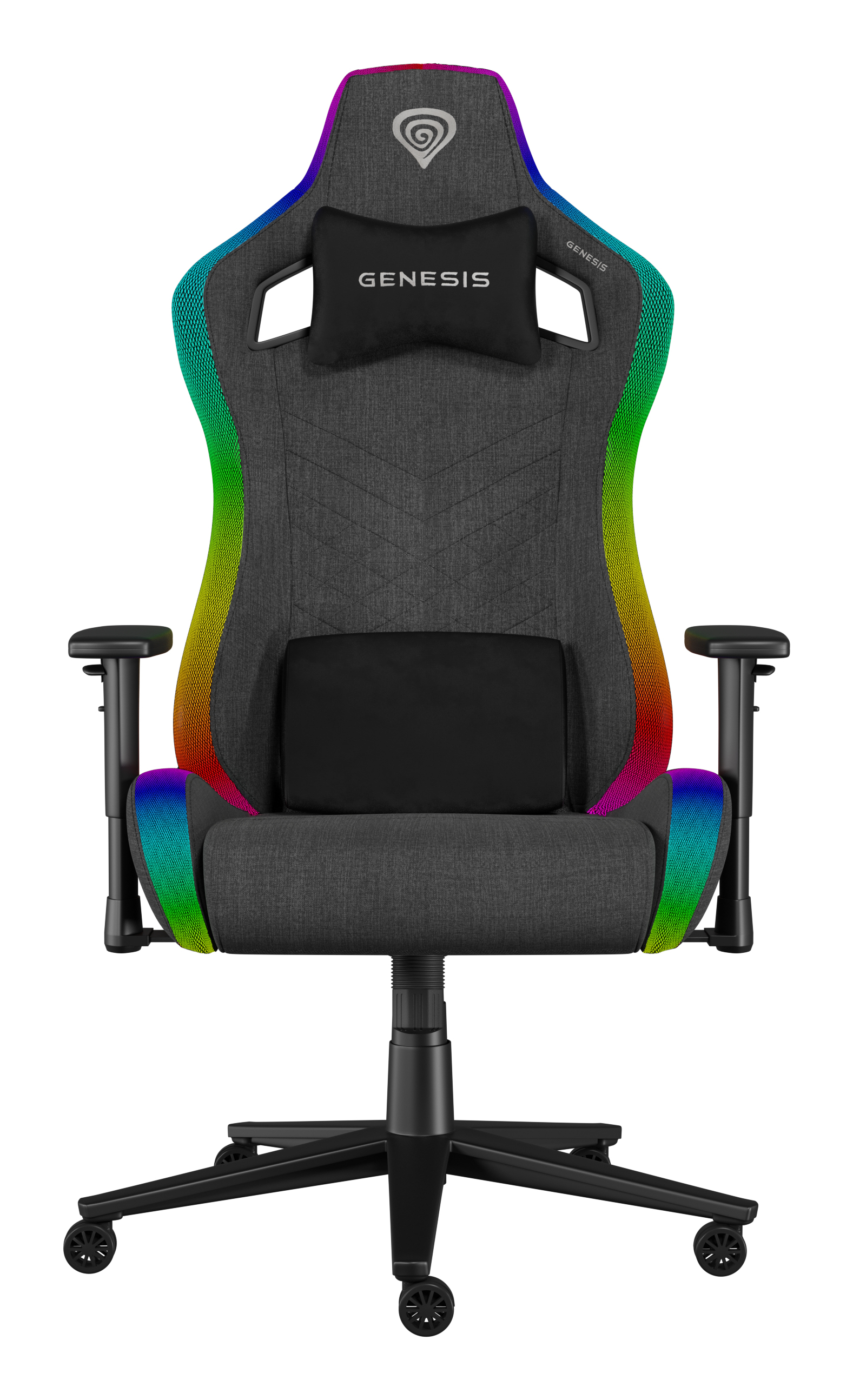 natec Gaming Stuhl TRIT 660 RGB grau (NFG-2246)