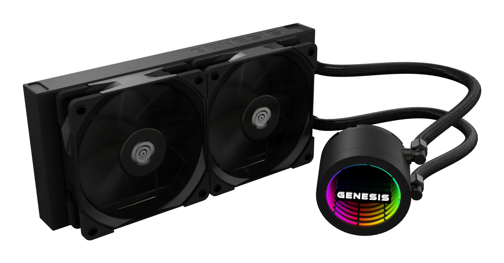 natec AiO CPU Wasserkühlung Hydria 240 schwarz (NLG-2318)