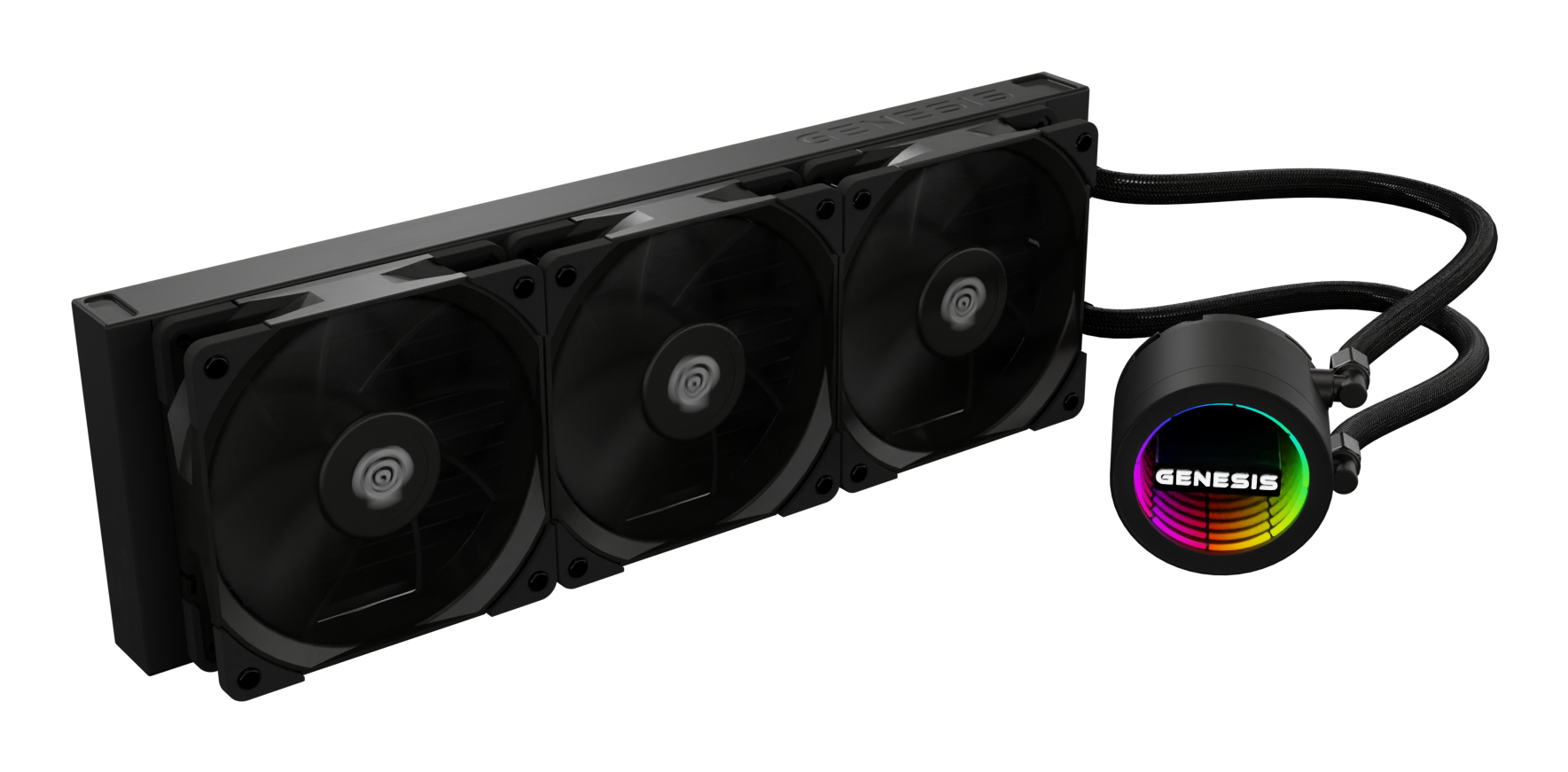 natec AiO CPU Wasserkühlung Hydria 360 schwarz (NLG-2320)