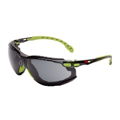 3M Schutzbrille Solus™ 1000, Scotchgard™ Protector lime, schwarz, 1 St.