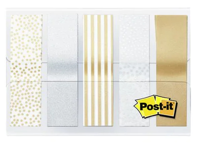 Post-it Haftmarker Index Mini Metallic, 11,9 x 43,2 mm