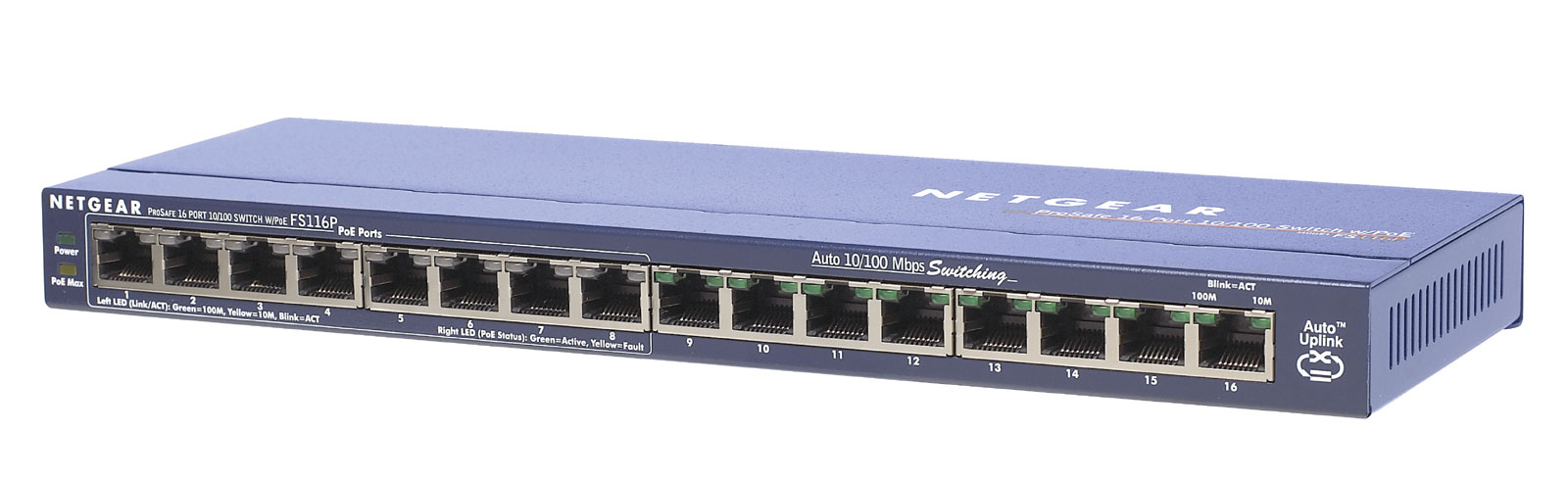 Netgear Netgear FS116PEU 16-Port PoE Switch