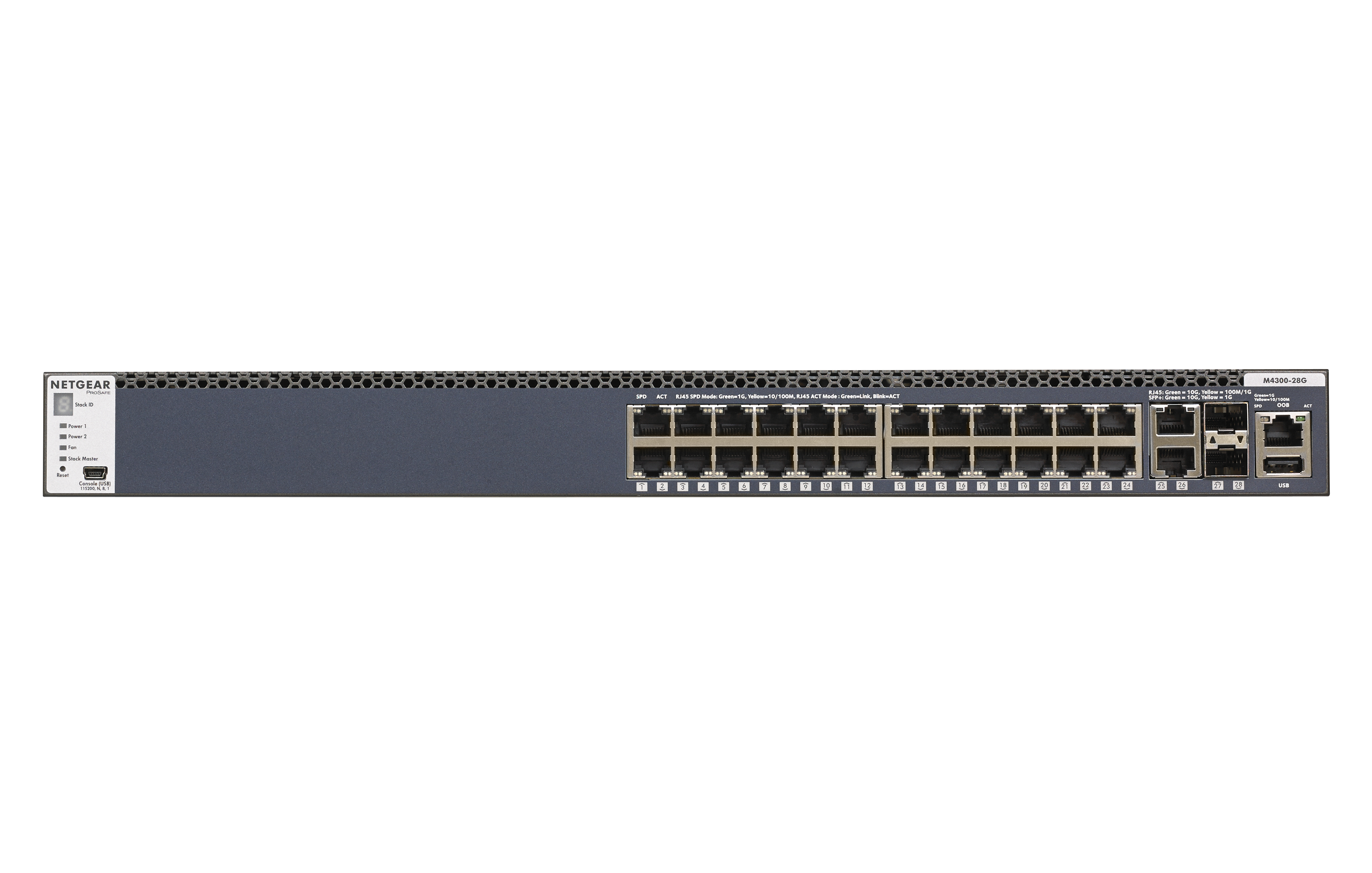 Netgear Netgear GSM4328S-100NES 24-Port Gigabit Switch IPv6