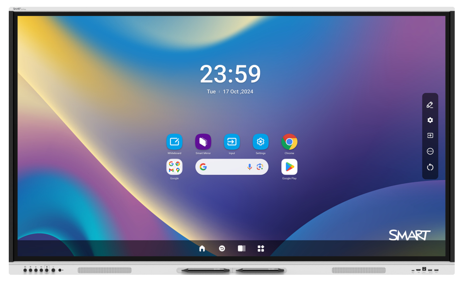 SMART Board GX186-V4-5L 86 4K interaktives Display, IR-Touch, Android 14 (SBID-GX186G-V4-5L)
