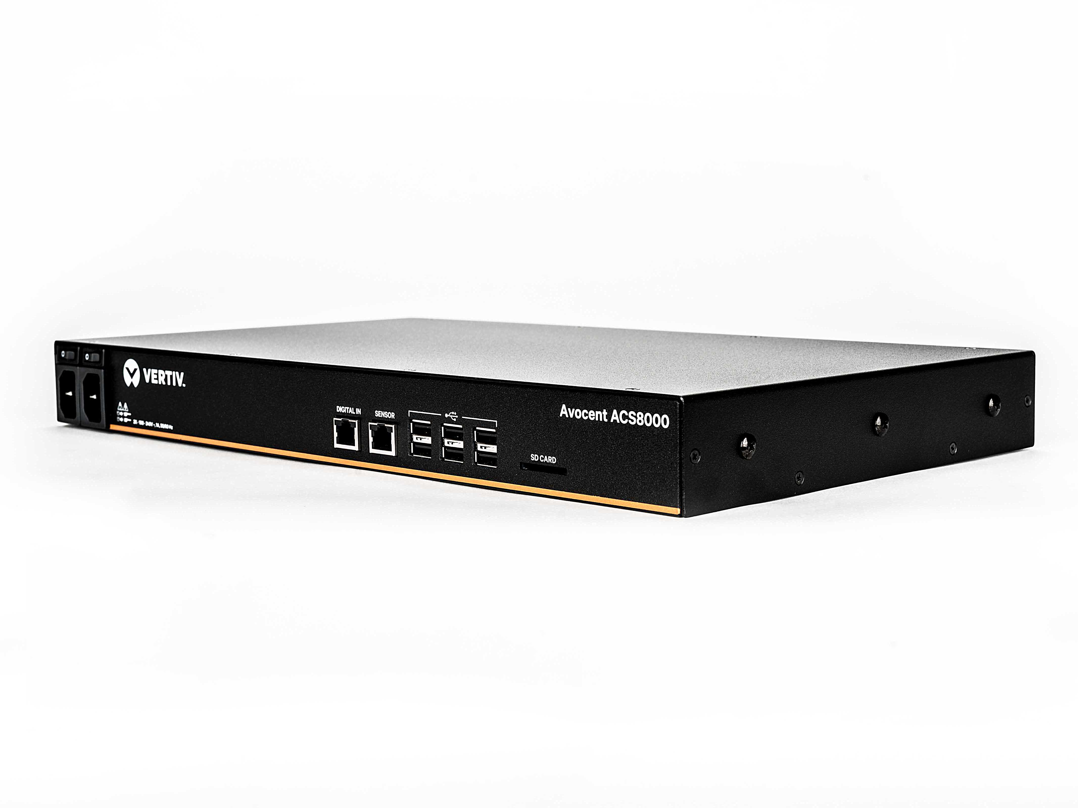 Vertiv Avocent ACS 8000 Serial Console ACS8032SAC - Konsolenserver - 32 Anschlüsse - GigE, RS-232, RS-422, RS-485 - 1U - Rack-montierbar (ACS8032SAC-404)