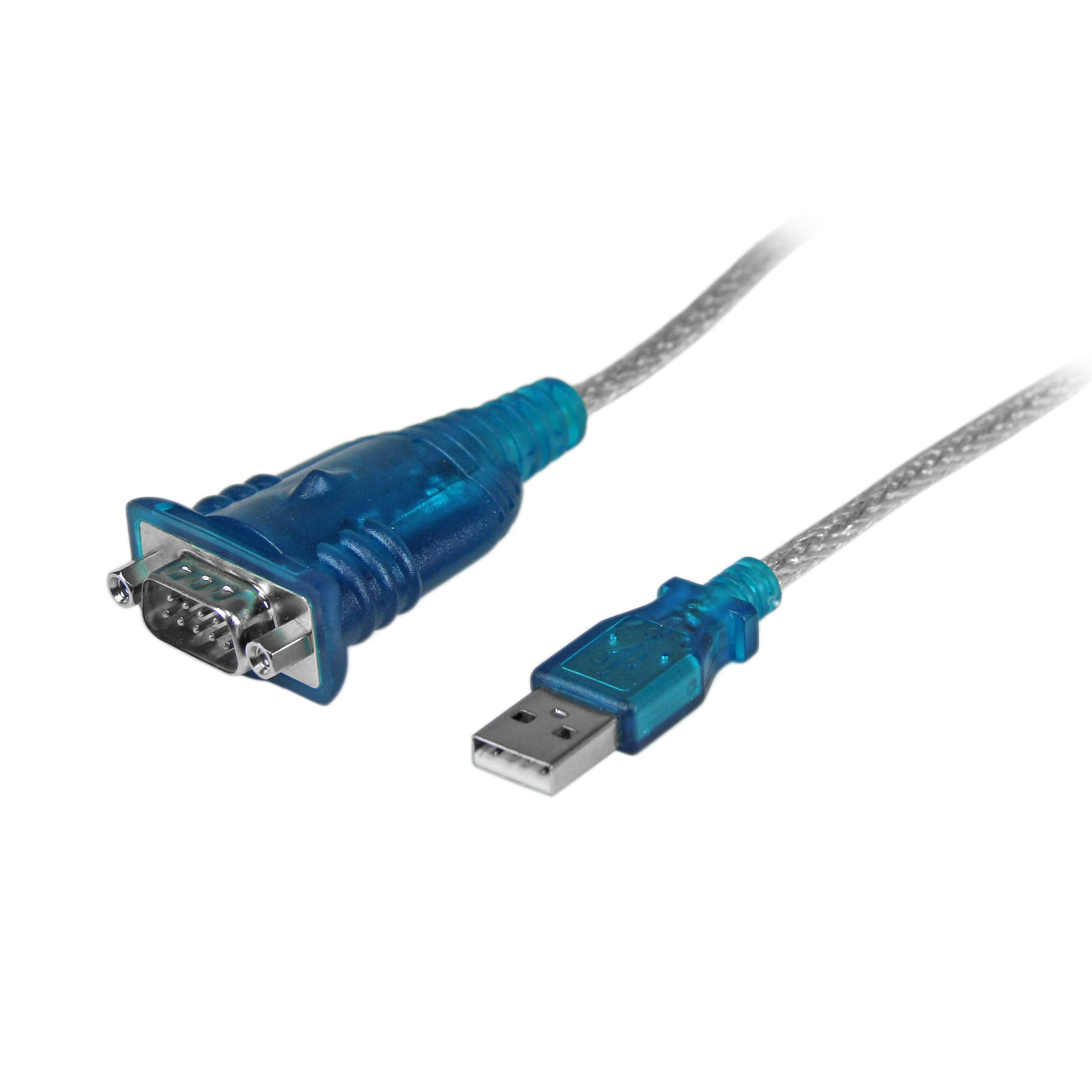 StarTech.com USB auf Seriell RS232 / DB9 Adapterkabel - St/St - Serieller Adapter - USB2.0 - RS-232 (ICUSB232V2)