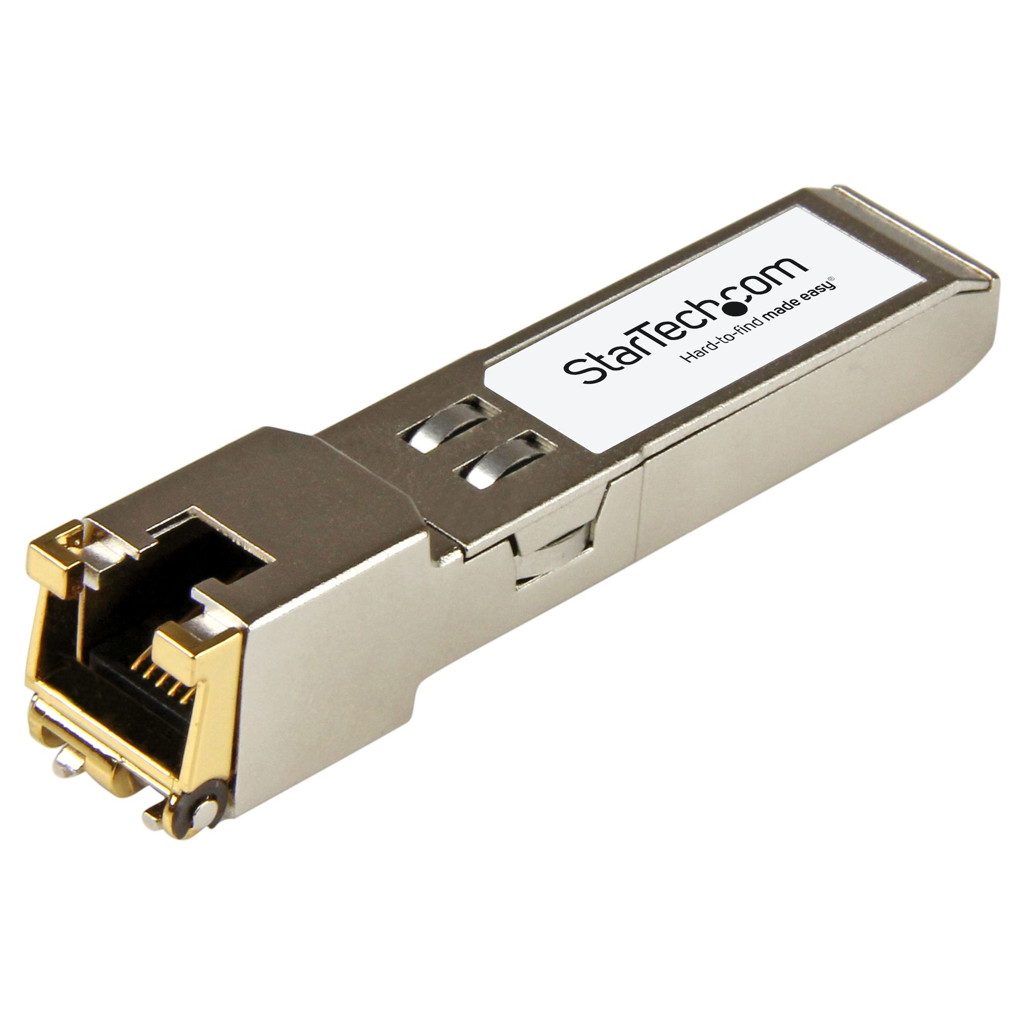 StarTech.com CG-ST Transceiver Modul (SFP Module, 10/100/1000Base-TX Palo Alto Networks kompatibel, Kupfer, RJ-45 Kupfer mit DDM) - SFP (Mini-GBIC)-Transceiver-Modul (gleichwertig mit: Palo Alto Networks PAN-SFP-CG) - GigE - 1000Base-TX - RJ-45 - bis