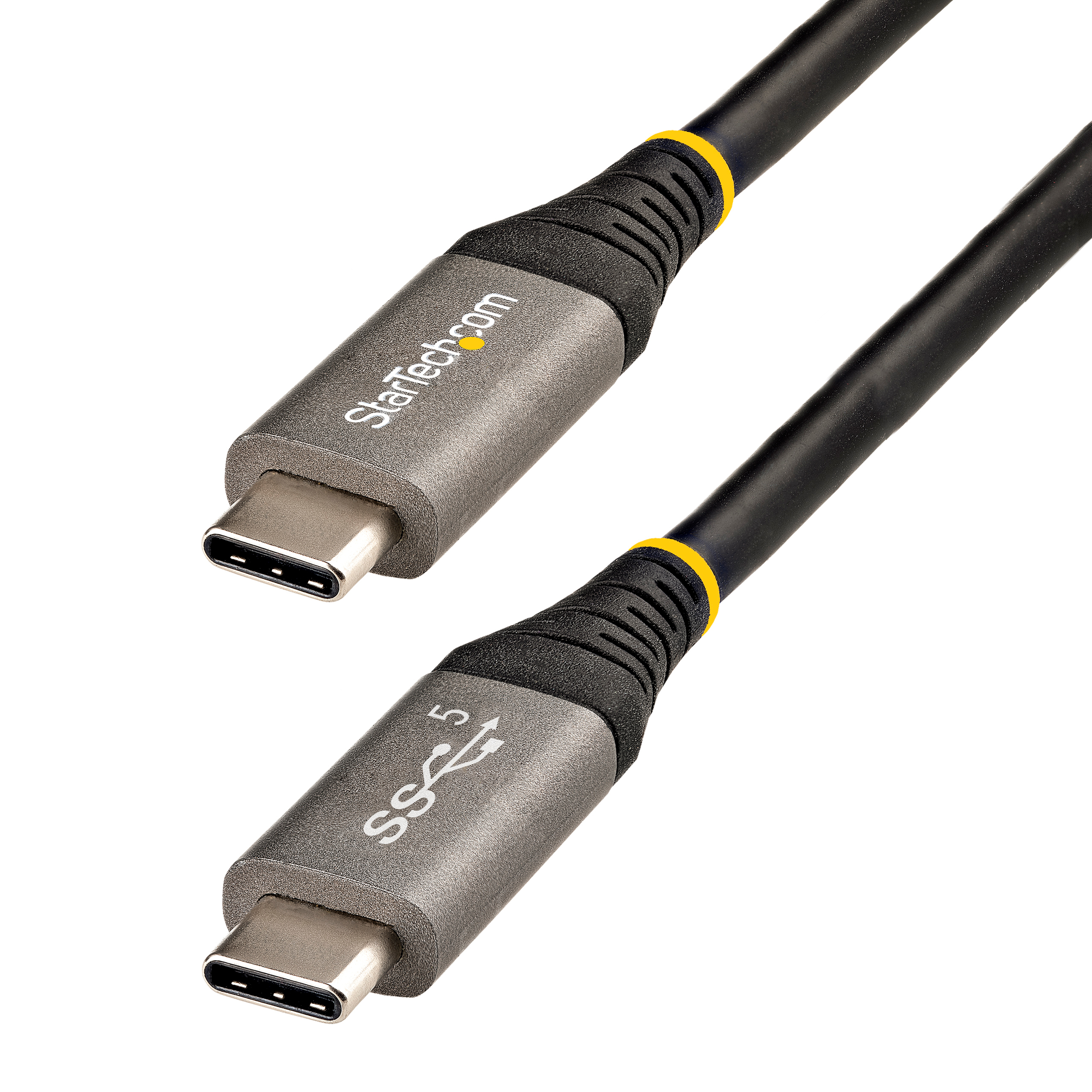 StarTech.com 2m USB-C Kabel 5Gbit/s - Hochwertiges USB-C Kabel - USB 3.1/3.2 Gen 1 Typ-C Kabel - 100W (5A) Power Delivery - DP Alt Modus - USB-C auf USB-C Kabel - Laden & Synchronisieren (USB315CCV2M)