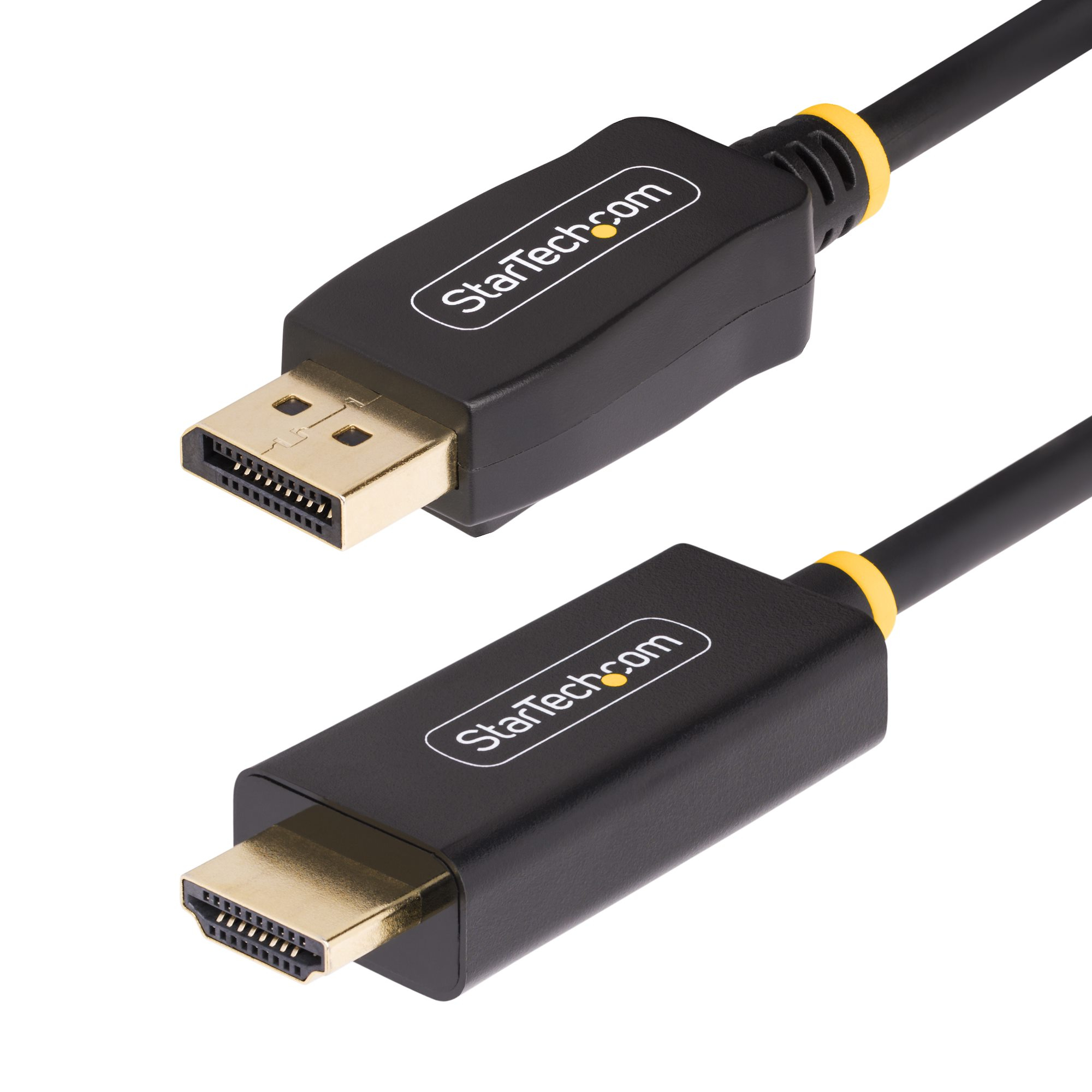 STARTECH.COM 3m DisplayPort to HDMI Adapter Cable 4K 60Hz with HDR DP to HDMI 2.0b Active Video Converter DisplayPort Desktop (3M-DP-HDMI-4K60-HDR)