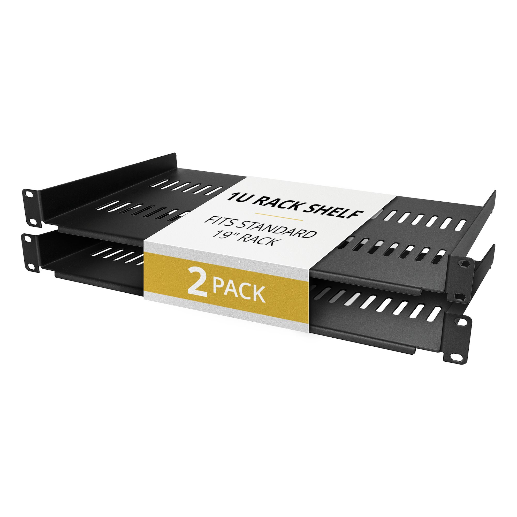 STARTECH 2-PACK 1U SERVER RACK SHELF . (CABSHELFV1U-2PK)