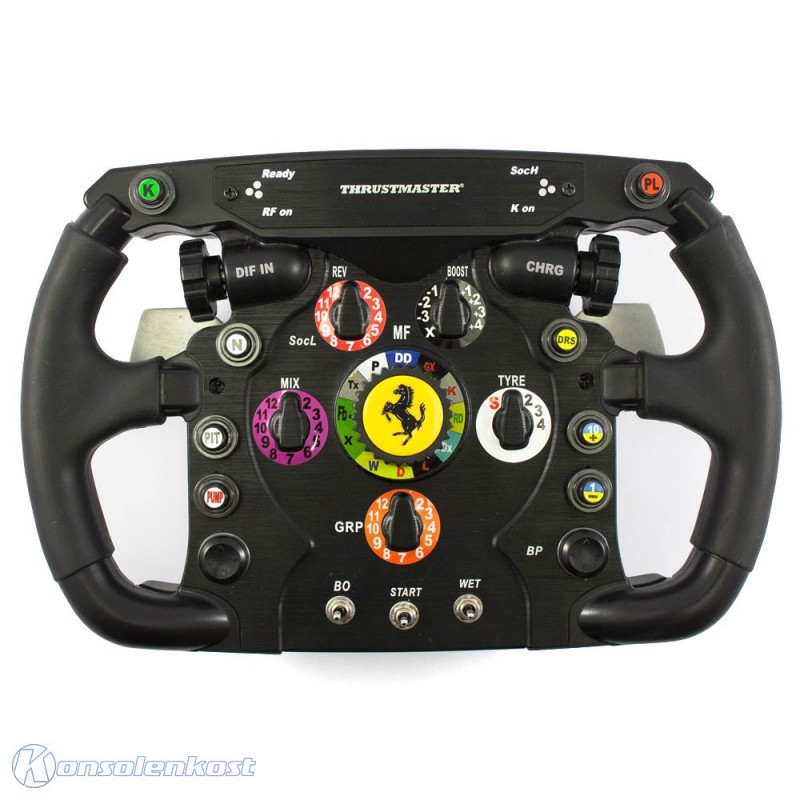 PS3 - Lenkrad / Racing / Steering Wheel #Ferrari F150 Italia Special Edition [Thrustmaster] (mit OVP) (sehr guter Zustand) (gebraucht)