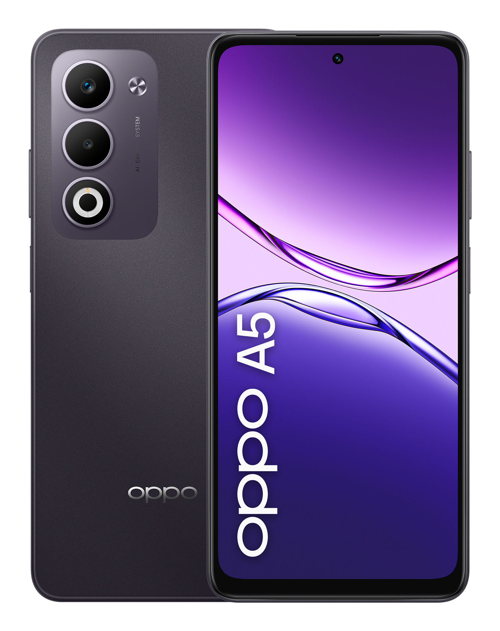Oppo A5 4G Dual Sim 4GB RAM 128GB - Midnight Purple [Energieklasse A] (CPH2727)