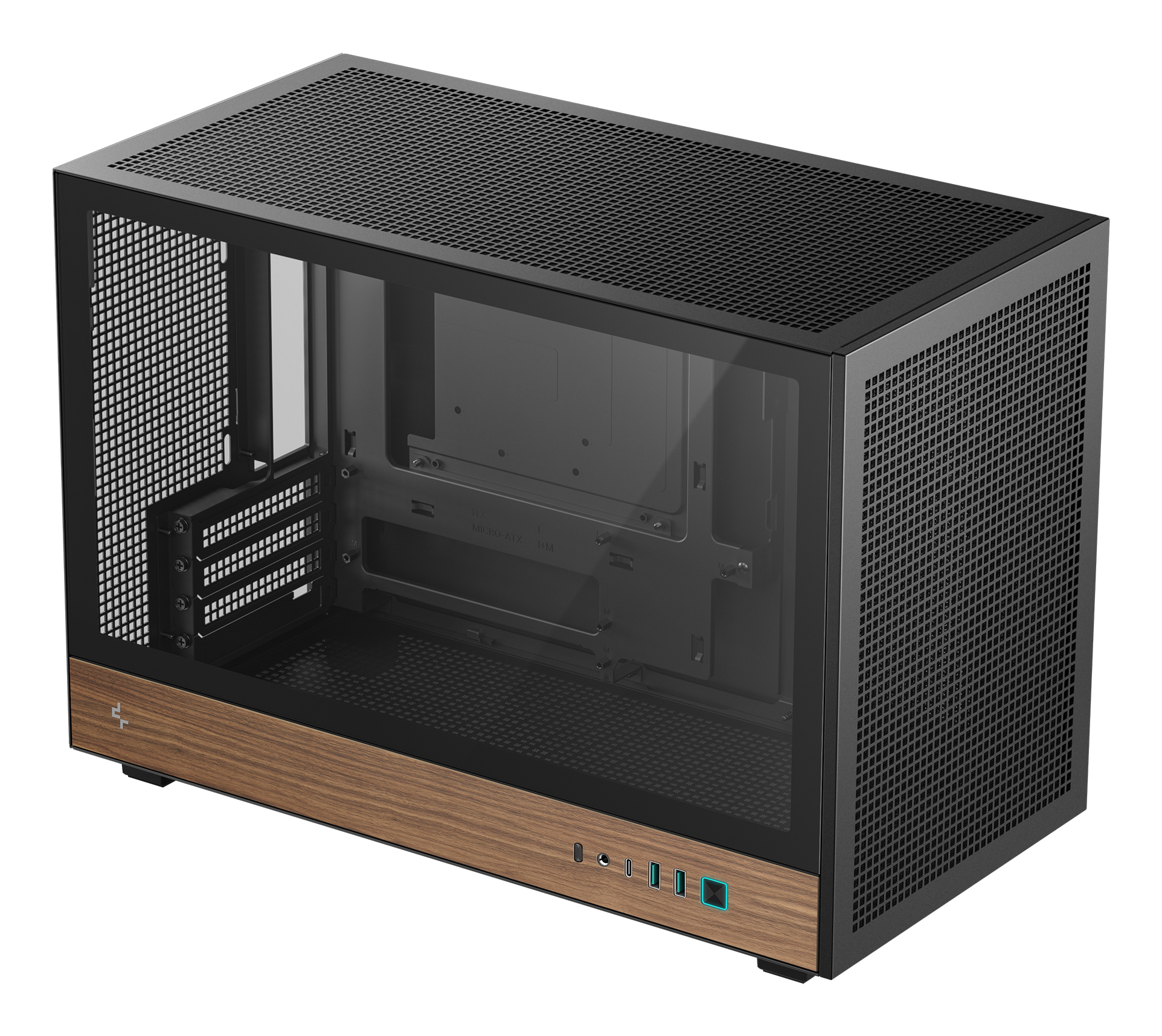 Mini DeepCool CH260 WOOD (R-CH260-BKNWM0-G-1)