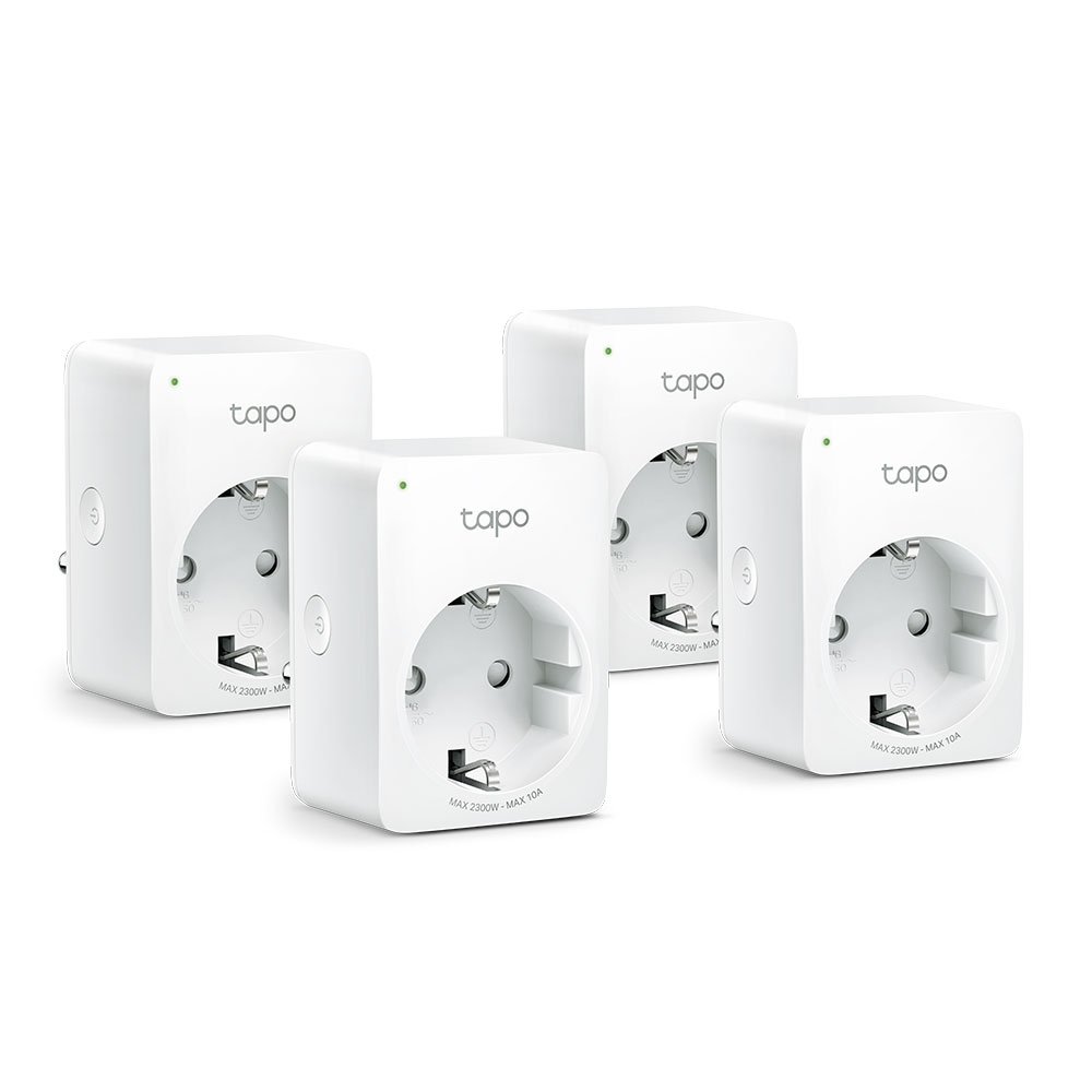 TP-Link TP-Link Tapo P100 (4er Pack) WLAN Smart Plug 2.4GHz
