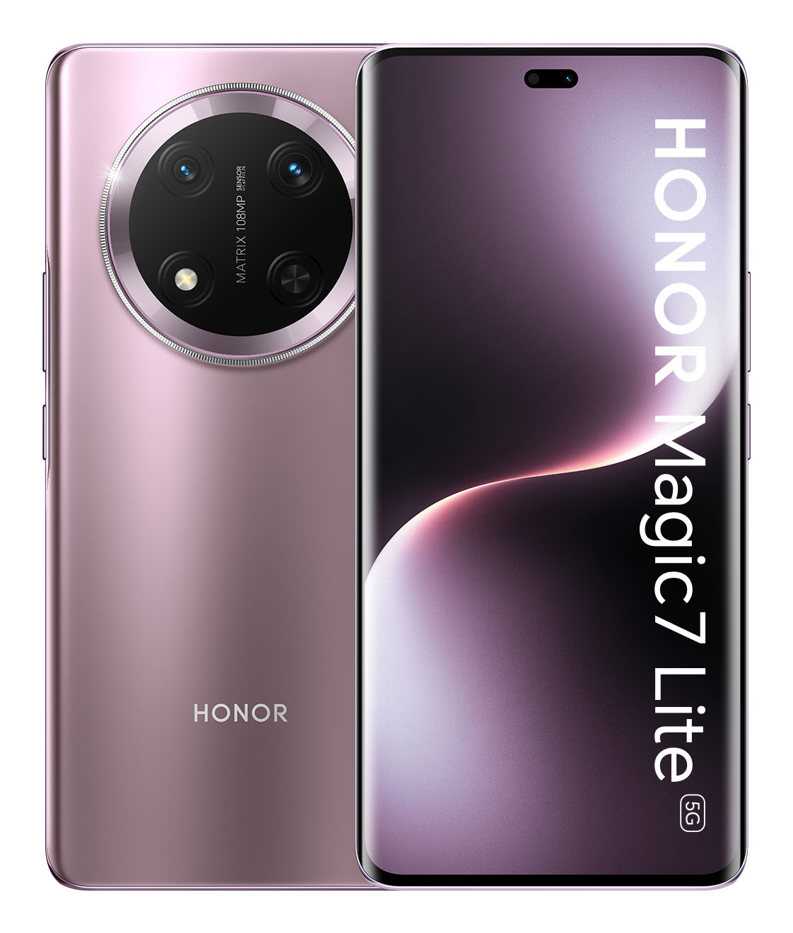 Honor Magic7 Lite 5G Dual Sim 8GB RAM 256GB - Titanium Purple (5109BQHK)